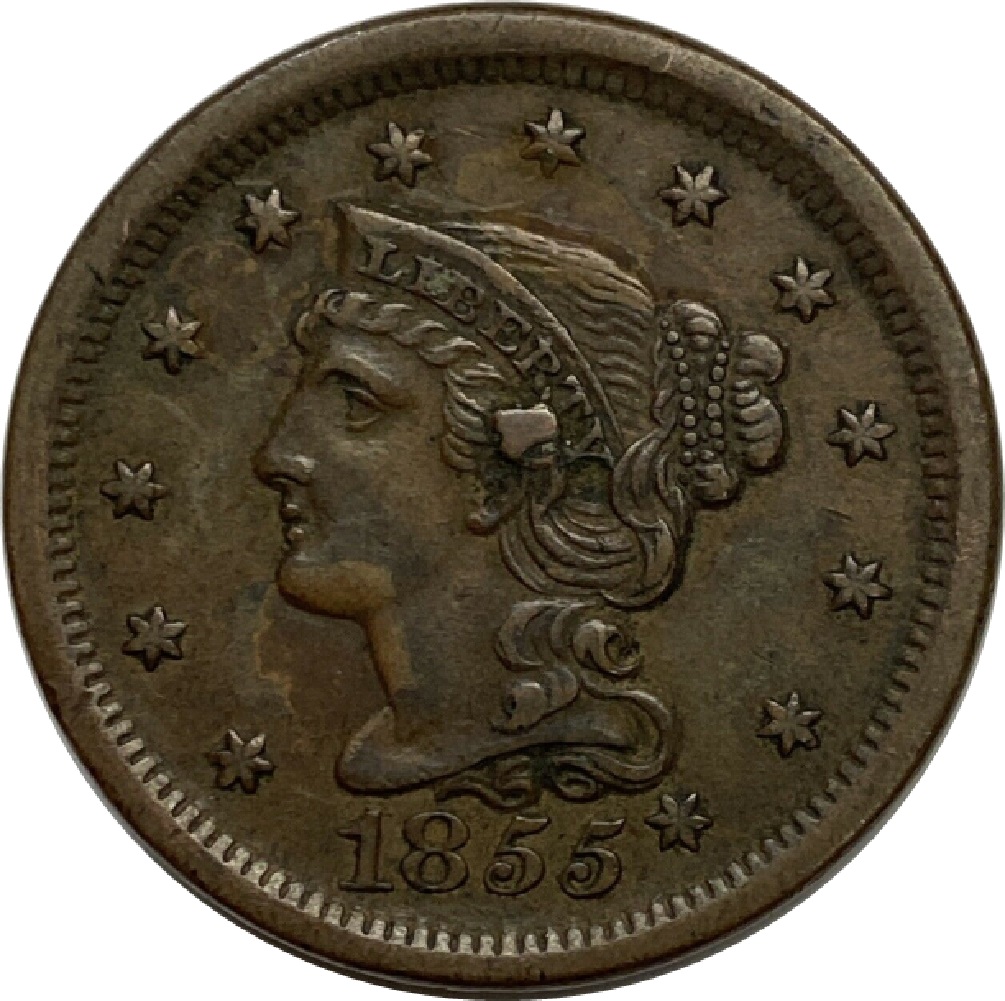 1855-1c-Braided-Hair-Large-Cent-Newcomb-9-